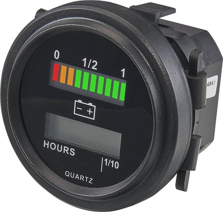 Produktbild Ective LED Batterieladestandsanzeige und Betriebsstundenanzeige 12 -72V