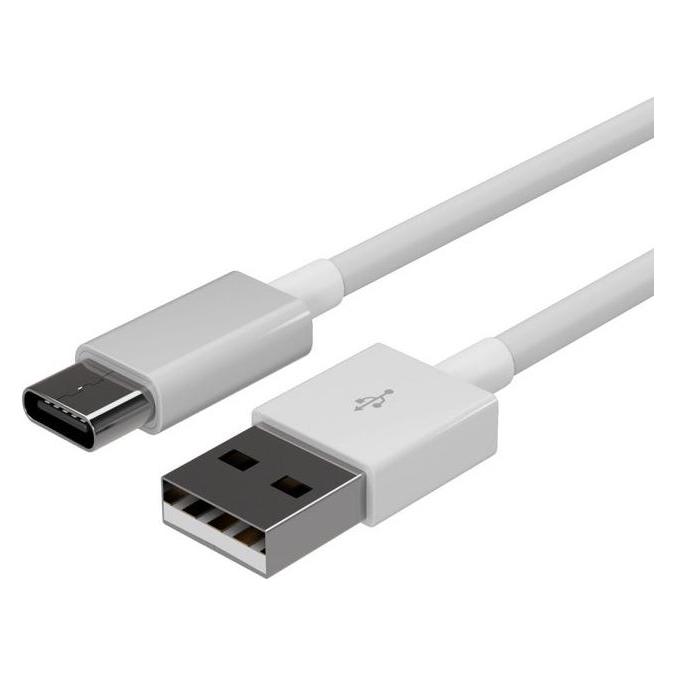S-Conn USB Lade-SyncKabel USB-A > USB-C 2.0 ABS weiss 0,5m (0.50 m, USB 2.0, 60 W) (FL31-13040)