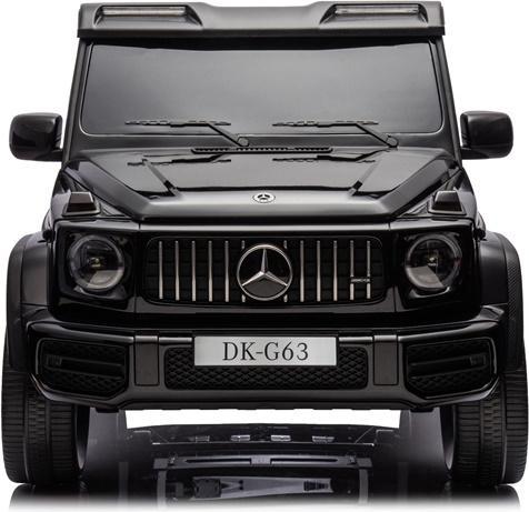 Nenurodyta Children's electric car Mercedes G63, white/black/ (21.60 V)