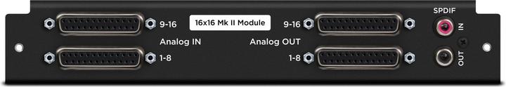 Apogee 16 Analog In + 16 Analog Out SE Quality Sound Module for Symphony I/O MKII