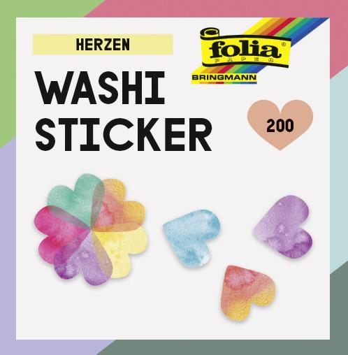 Produktbild Folia Washi Herzen