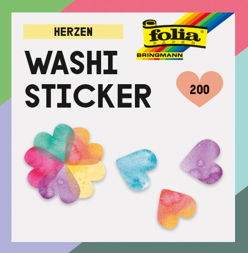 Produktbild Folia Washi Herzen
