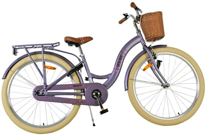 Actual product image Volare Blossom Kinderfiets - Meisjes - 26 inch - Paars (52653) (26")