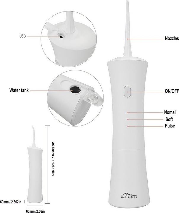 Image du produit Media-Tech DENTAL FLOSSJET MT6528