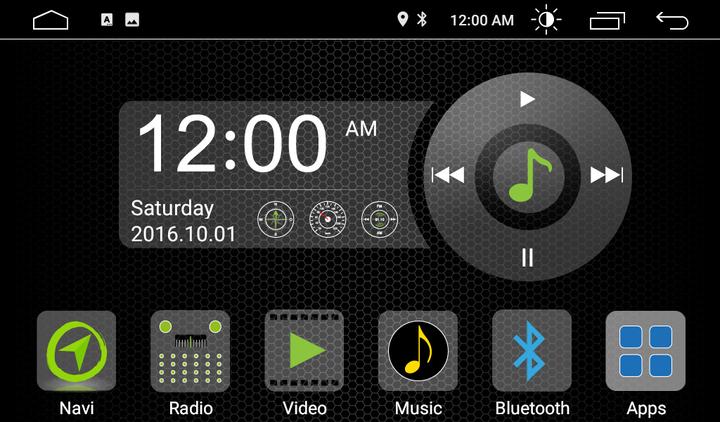 Image du produit Radical R-D111 1-DIN (Voiture Android, Apple Carplay)