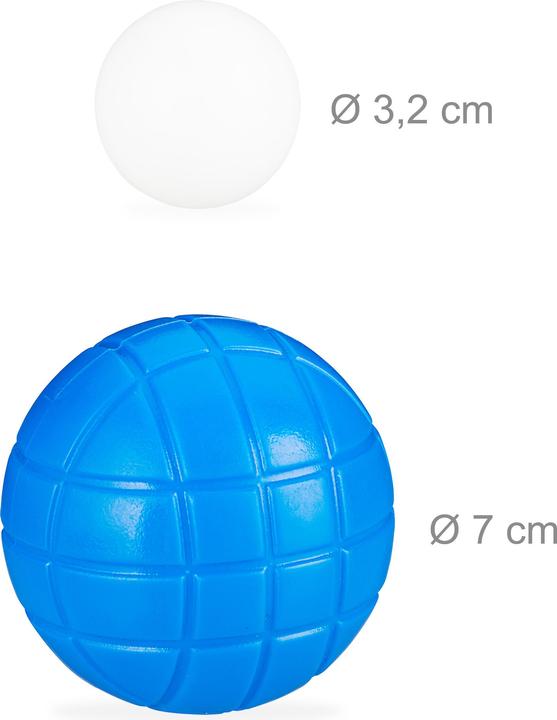 Produktbild Relaxdays Boccia (6 x, 70 mm)