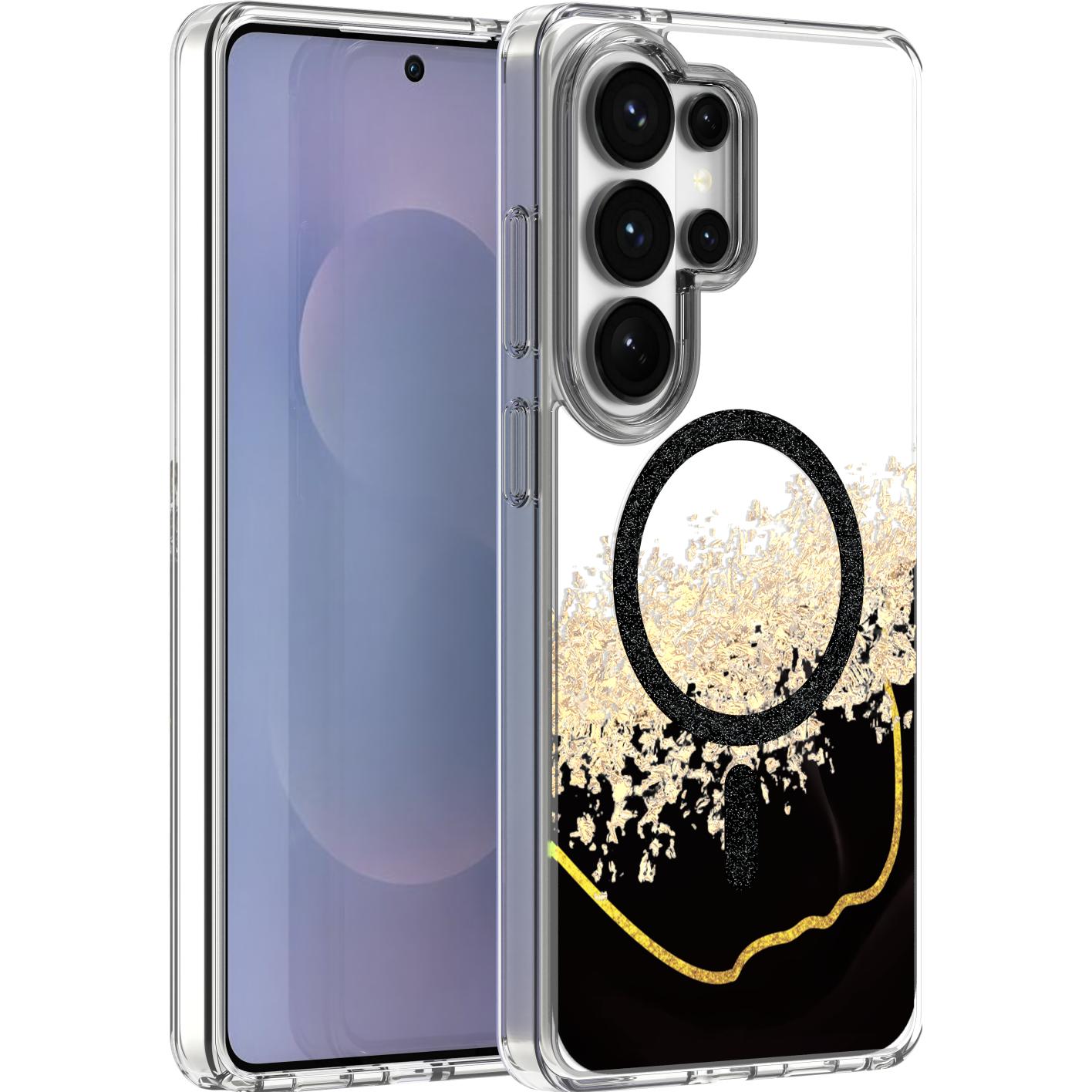 OEM Epoxy Mag case for Samsung Galaxy S26 Ultra black (Samsung Galaxy S26 Ultra), Cover smartphone, Nero