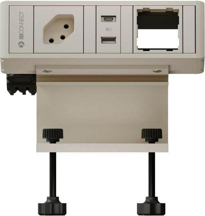 Actual product image Max Hauri Socket outlet unit CUBO T T13, USB-A/C, empty module (1x, Type 13)