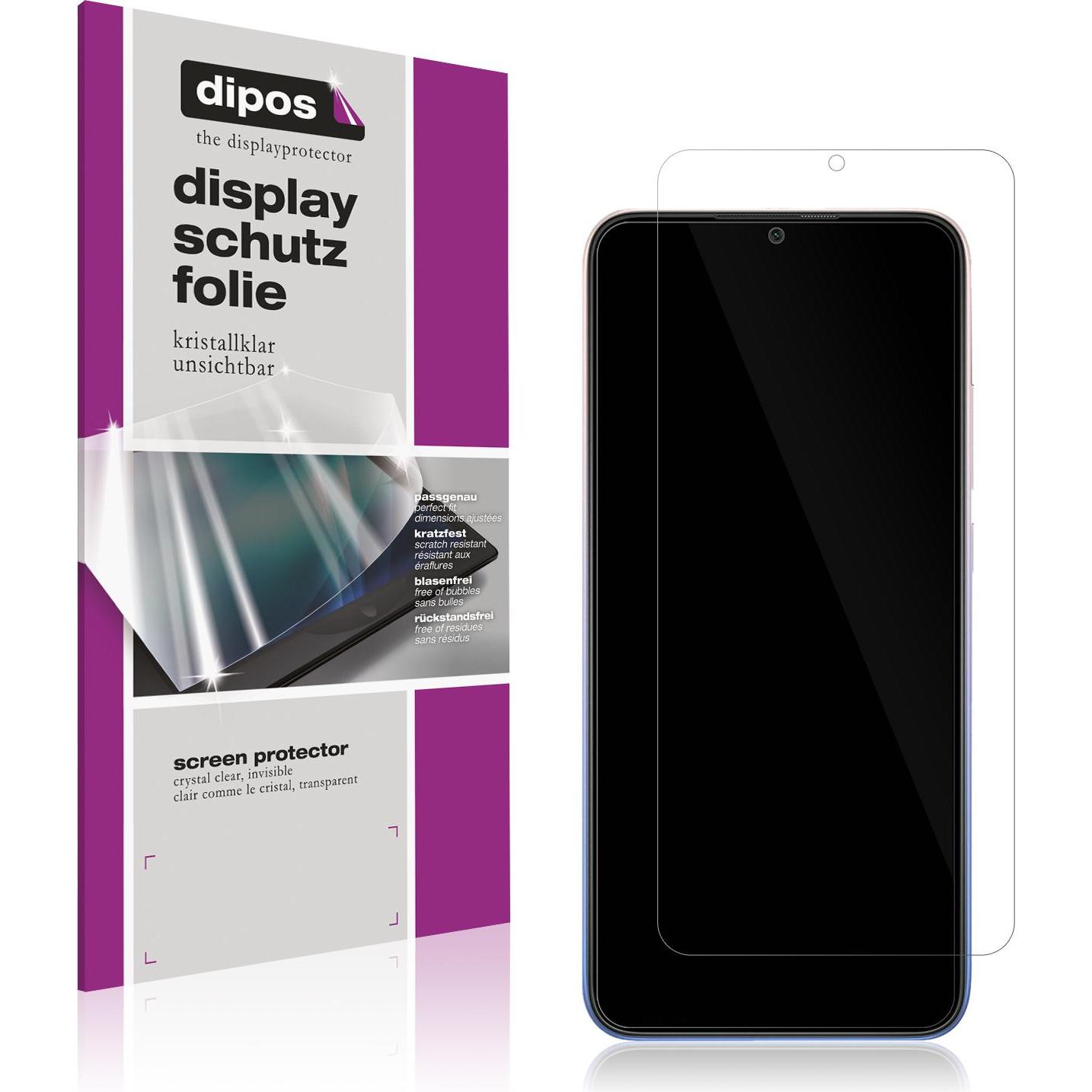 Dipos Displayschutzfolie Crystalclear (5 Stück, Xiaomi Redmi 9 Activ), Smartphone Schutzfolie, Transparent