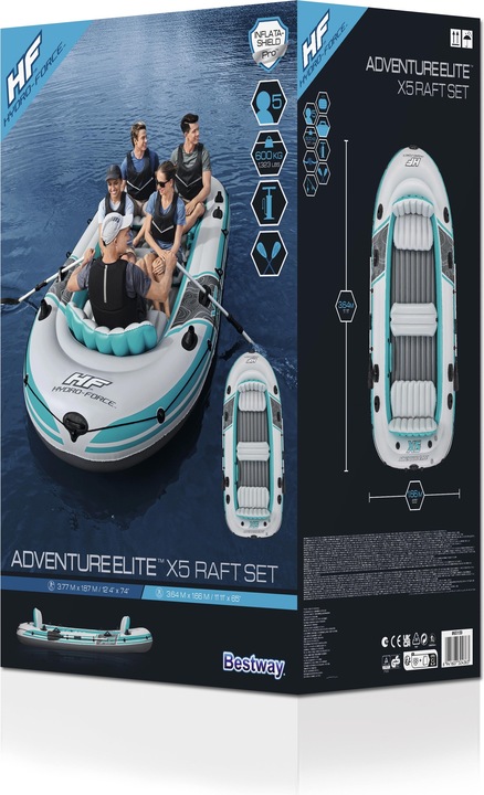 Immagine prodotto Bestway Avventura Elite X5 (364 cm, 5 pers.)