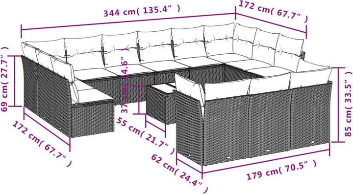 Produktbild vidaXL Mathis