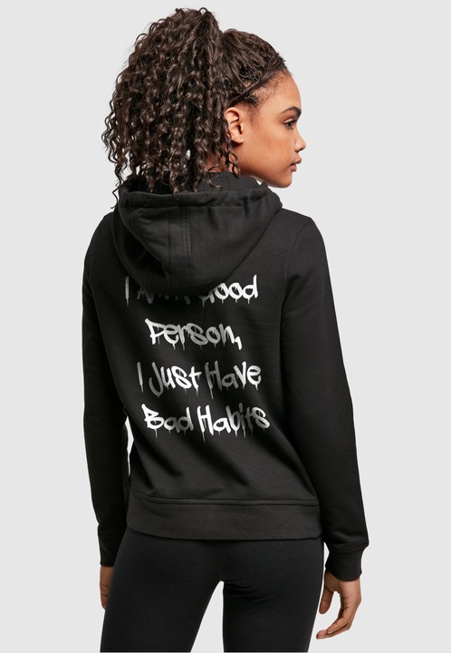 Image du produit Merchcode Ladies Bad Habits Basic Hoody - 112765 (3XL)