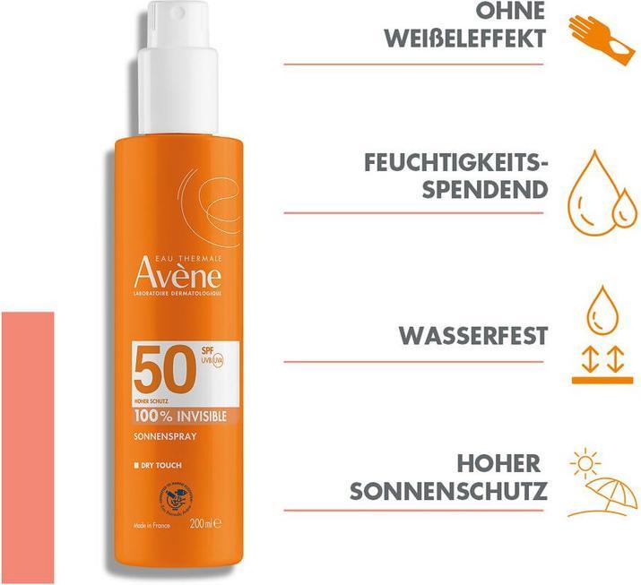 Produktbild Avène Sonnenspray (Sonnenspray, SPF 50, 200 ml)