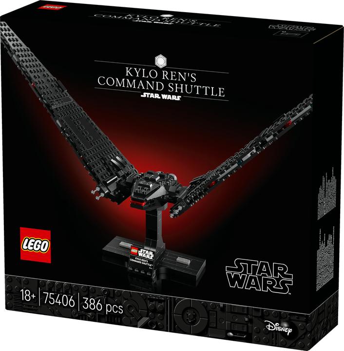 Produktbild LEGO Kylo Rens Kommandoshuttle (75406, LEGO Star Wars)