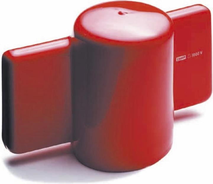 Cimco CIM 140184 Isolatoren-Schutzschraube 1000V, mit einem Flügel (Länge 80mm), LxH 2