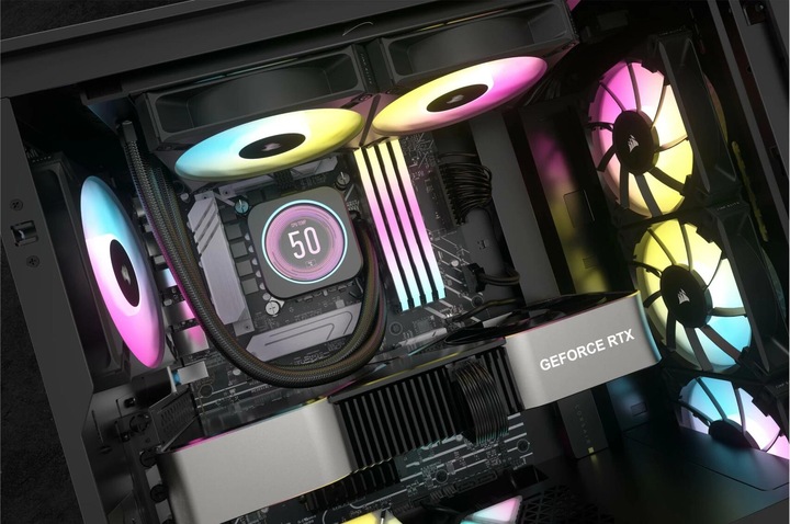 Produktbild Corsair iCUE H100i Elite LCD XT