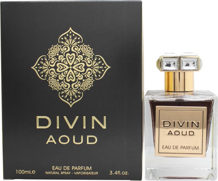 Actual product image Maison Alhambra Fragrance World Divin Aoud Unisex 3.4 Oz EDP Spray (Eau de parfum, 100 ml)