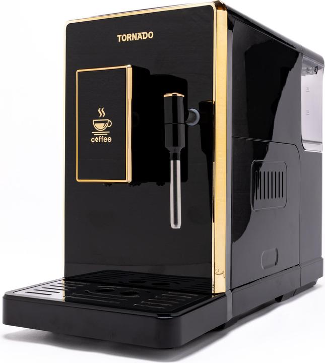 Actual product image Tornado Fully automatic coffee machine TCM-9008A-GS / Gold on black