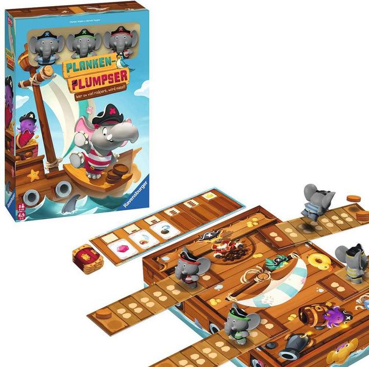 Produktbild Ravensburger Planken-Plumpser (Deutsch, 2 - 4 Spieler)