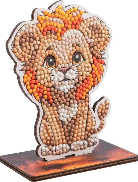 Produktbild Craft Buddy Safari Löwe, Crystal Art Buddy, ca. 11x8cm