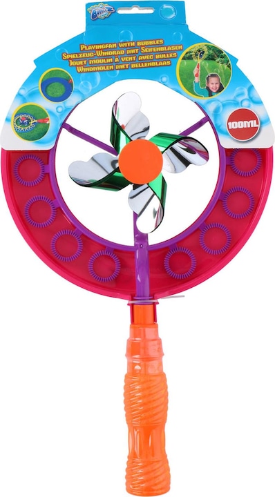 Actual product image Bubblez Playingfan bubbles 100ml assorted