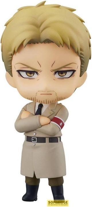Actual product image Good Smile Company MF Attack On Titan Reiner Braun Nendoroid 10cm