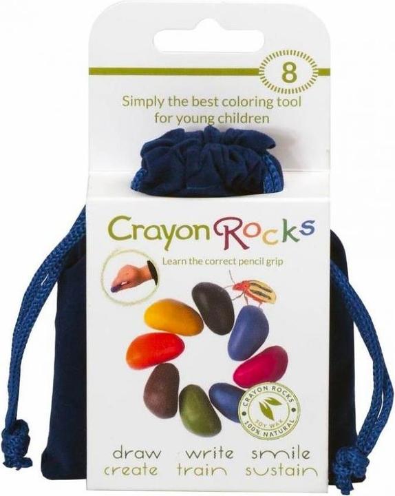 Crayon Rocks Blue Bag