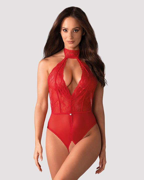 Actual product image Obsessive Dagmarie Teddy - Red (M, L)