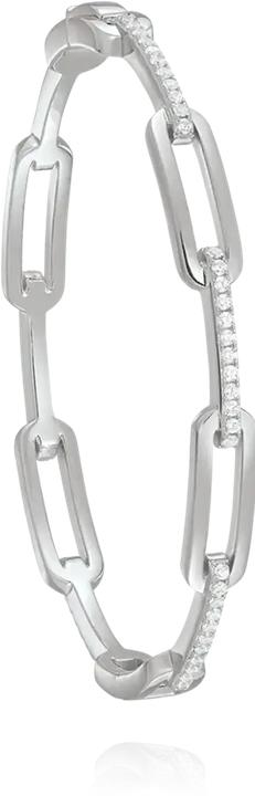 Immagine prodotto Charles Garnier Bracciale in argento e zirconi (0.63 cm, Argento 925)