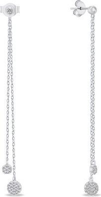 Immagine prodotto Brilio Argento - Orecchini originali in argento con zirconi EA629W
