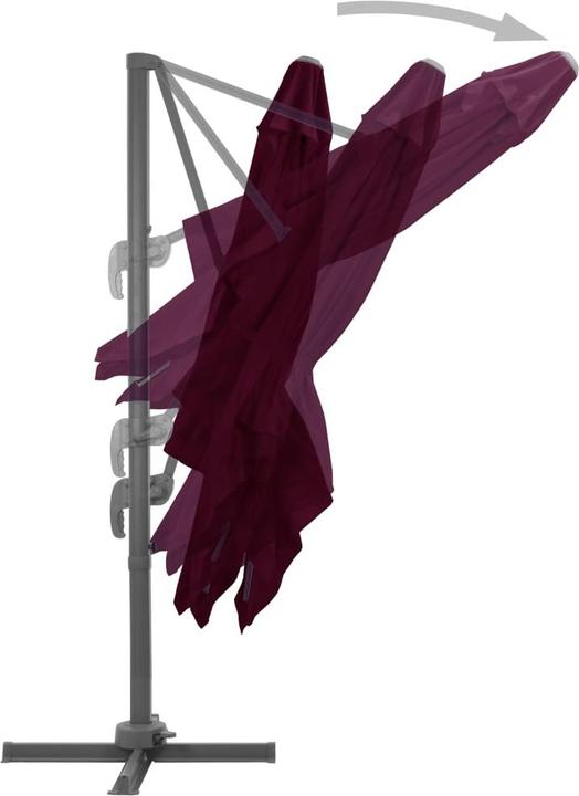 Produktbild vidaXL freischwingender Sonnenschirm (3 m)
