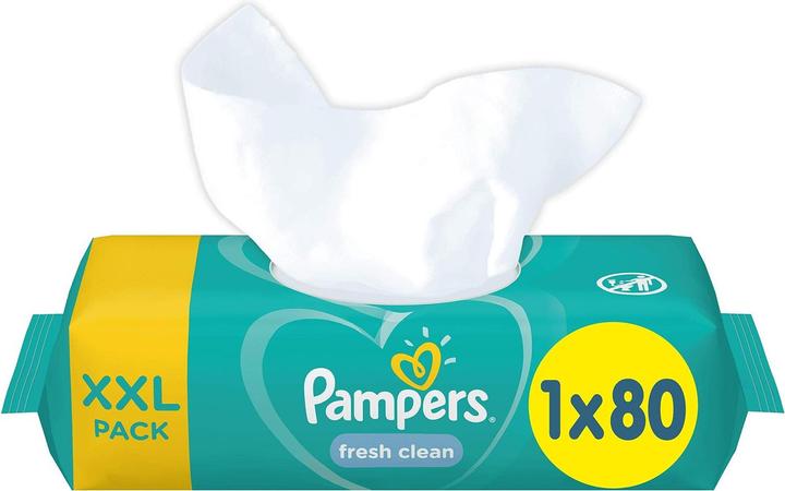 Actual product image Pampers Fresh Clean (80 Piece)
