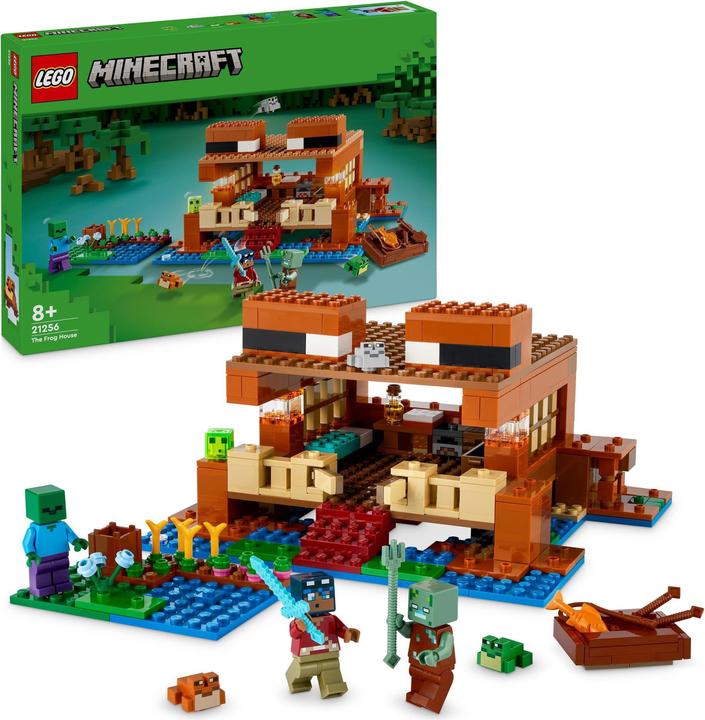 Produktbild LEGO Das Froschhaus (21256, LEGO Minecraft)