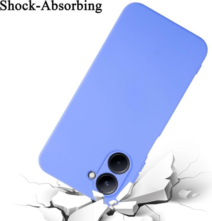 Image du produit Cadorabo Housse pour Realme C33 TPU avec protection liquide en silicone (Realme C33)