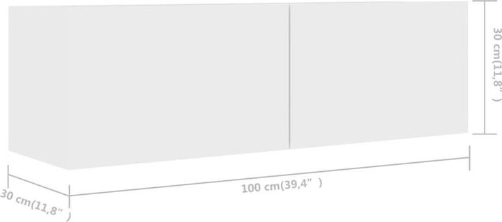 Produktbild vidaXL Hudson (100 x 30 x 30 cm)