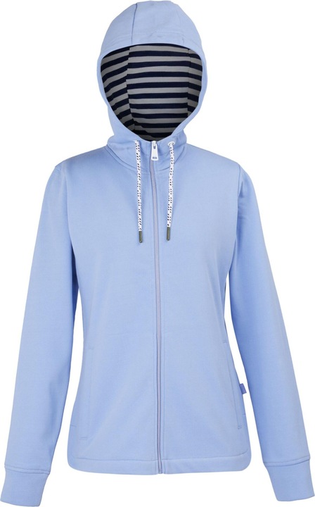 Produktbild Regatta Bayletta Hoodie mit durchgehendem Reissverschluss Gestreiftes Futter (46 D)