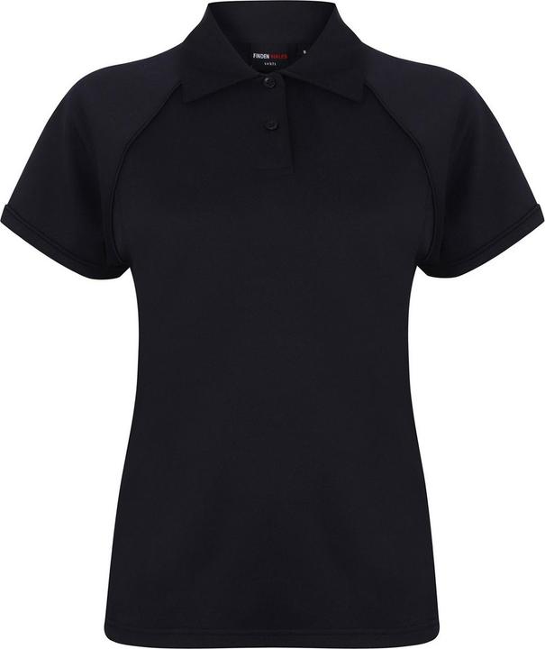 Actual product image Finden & Hales Womens/Ladies Piped Polo Shirt (36)