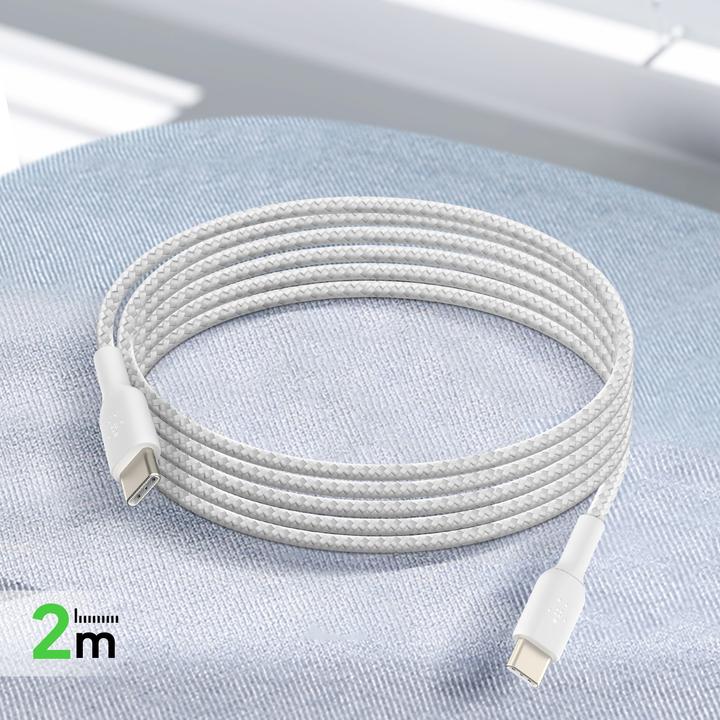 Productafbeelding Belkin USB C – USB C (2 m, USB 2.0, 60 W)