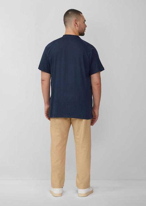 Produktbild S.Oliver T-Shirt Henley-T-Shirt mit Raglanärmeln und Garment Dye (6XL)