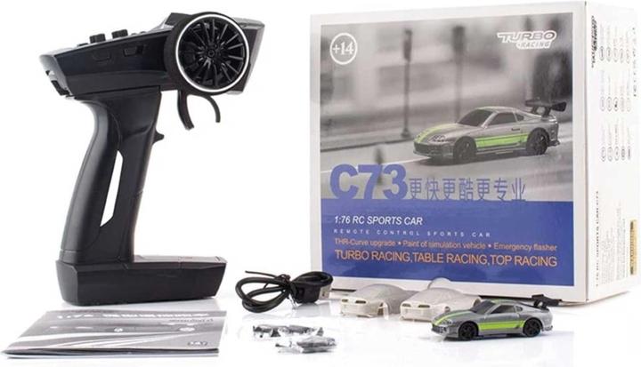 Produktbild Turbo Racing Micro Sport C73, Grün, RTR, 1:76 (RTR Ready-to-Run)