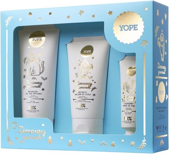 Yope Winter Morning Duschgel 200ml, Körperbalsam 150ml, Handcreme 50ml