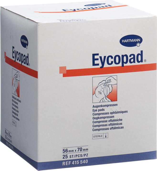 Actual product image IVF Hartmann Augenkompressen 70x56mm steril