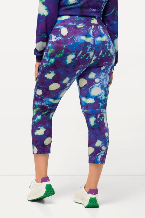 Image du produit Ulla Popken Legging technique avec poche zippée. Longueur 3/4 et taille haute. Matière recyclée. (58, 60)