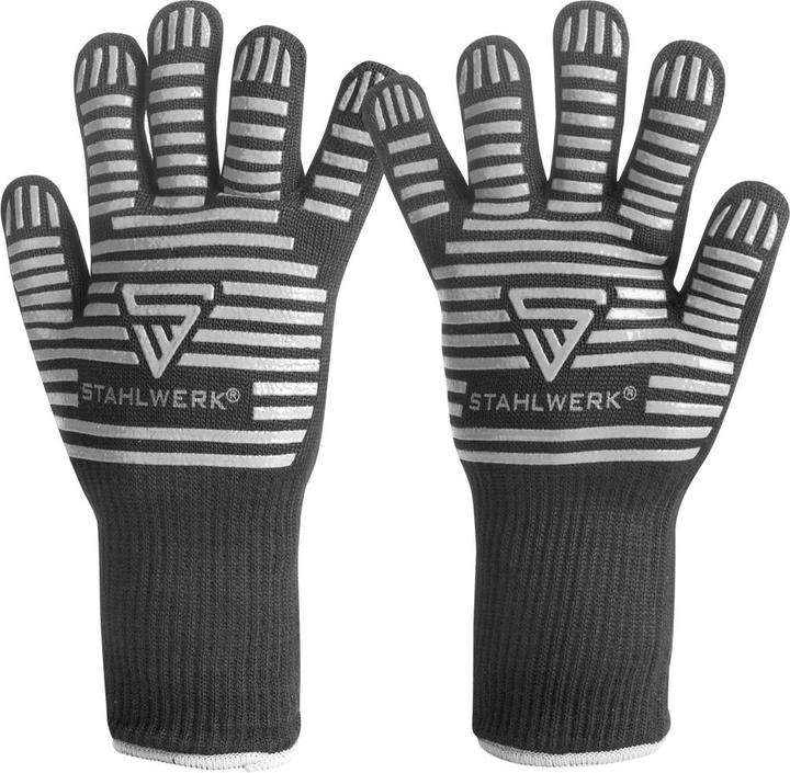 Produktbild Stahlwerk Hitzebeständige Handschuhe bis 800°C EN 407:2004 aus ARAMID-Gewebe (One Size)