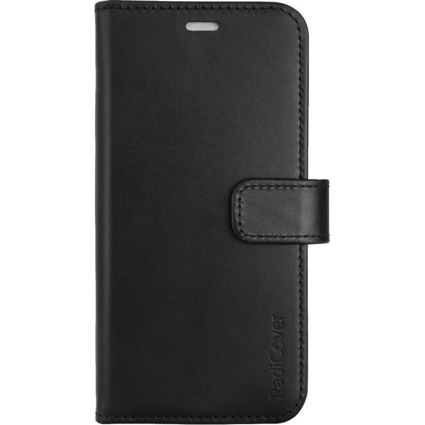 Thumbnail - Radicover Radiation Protection Wallet Vegan Leather 2in1 iPhone 14 Exclusive Black (Apple iPhone 14), Smartphone Hülle, ...
