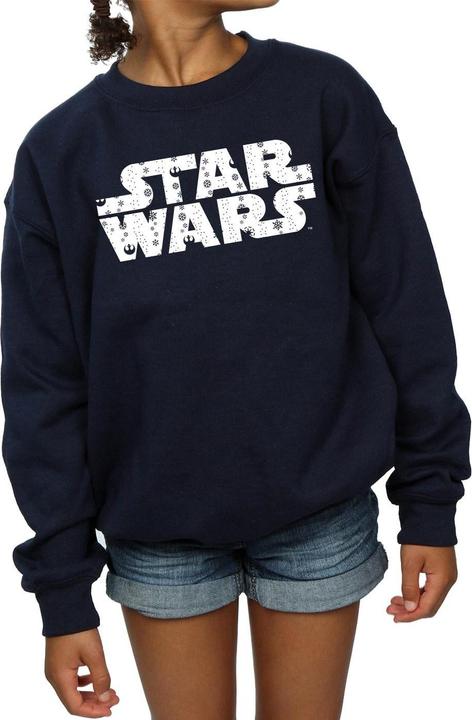 Image du produit Star Wars - Sweat CHRISTMAS LOGO - Fille (128)