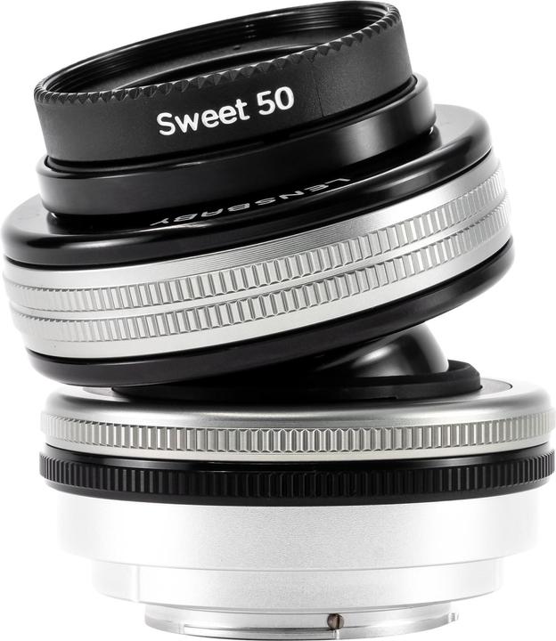 Productafbeelding Lensbaby Composer Pro II incl. Sweet 50 Optic Canon RF (Canon RF, APS-C / DX, Volledig formaat)