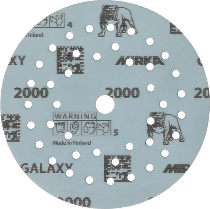 Produktbild Mirka Haftschleifscheibe GALAXY Grip Multifit ( 4000845339 ) 125 mm Körnung 2000 Keramik/Korund (2000)