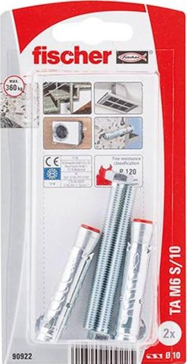 Productafbeelding Fischer Zwaar anker TA M6 S K (2 Pcs.)