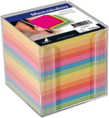 Produktbild Kangaro Transparente Zettelbox mit 700 farbige Notizzettel (90 x 90 mm)